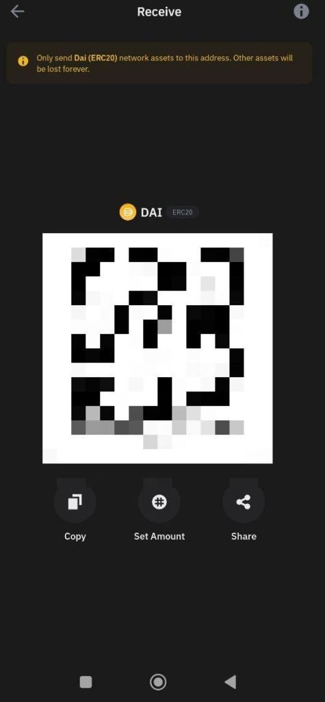 آموزش دریافت ارز دیجیتال در Trust Wallet