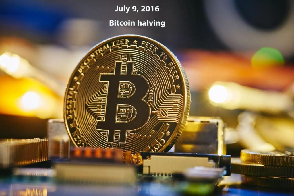هاوینگ بیت کوین در ۹ جولای ۲۰۱۶