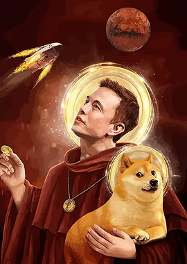 ایلان ماسک و دوج کوین