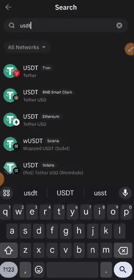 انتخاب شبکه درست در تراست ولت