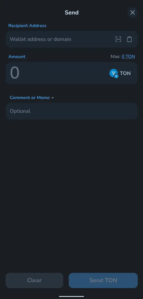 برداشت ارز دیجیتال از مای تون ولت