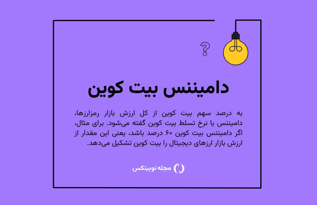 دامیننس بیت کوین چیست