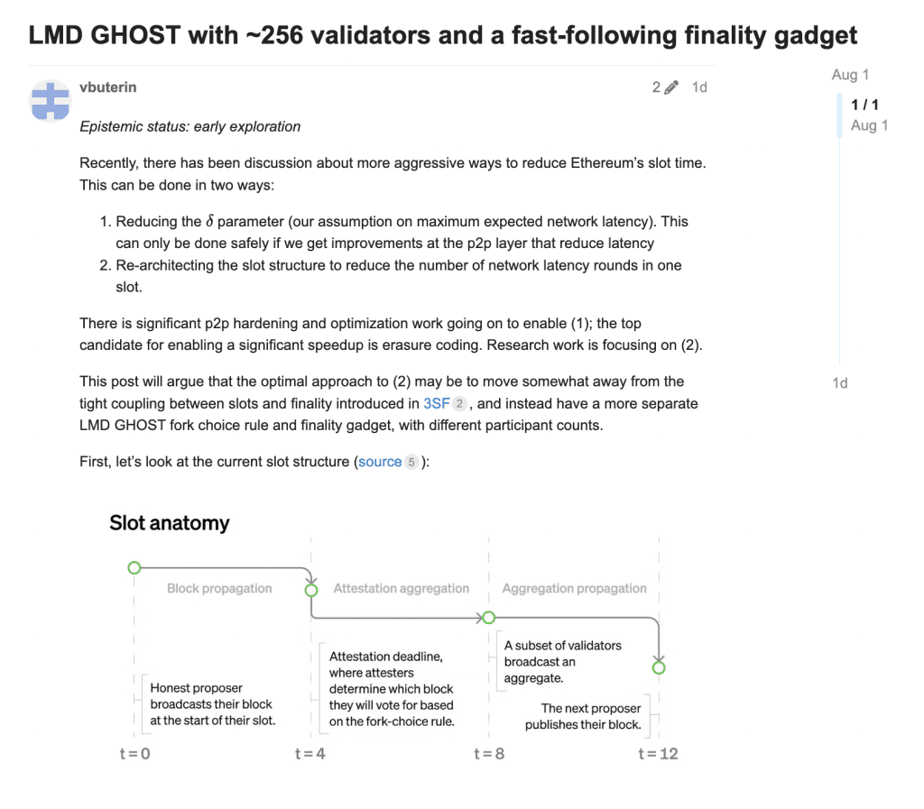پست جدید ویتالیک بوترین اتریوم