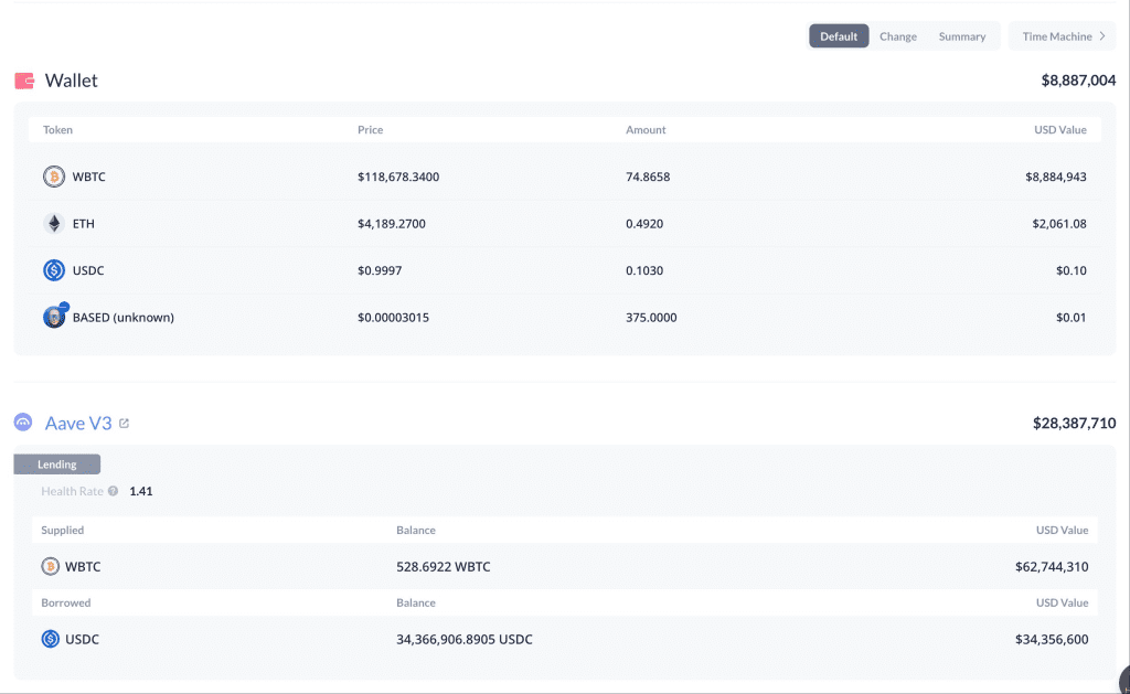 ذخایر یک نهنگ آلت کوین