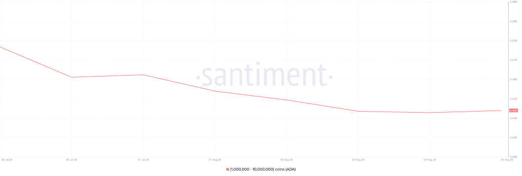 فروش کاردانو توسط نهنگ‌ها آلت کوین