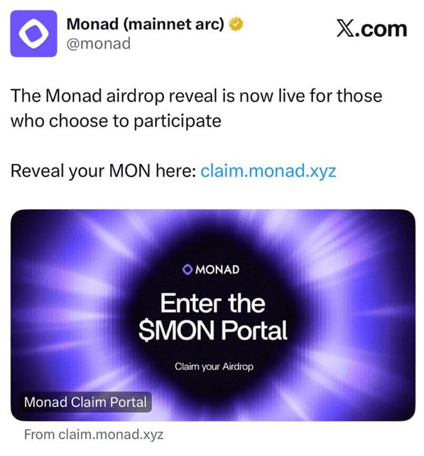 توییت موناد ایردراپ