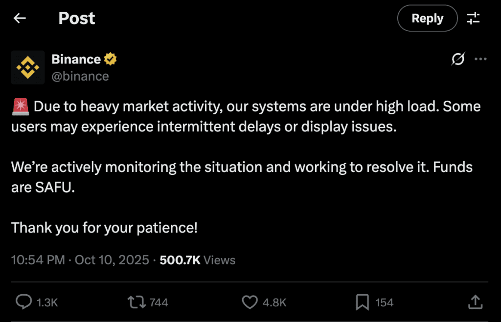 توییت بایننس