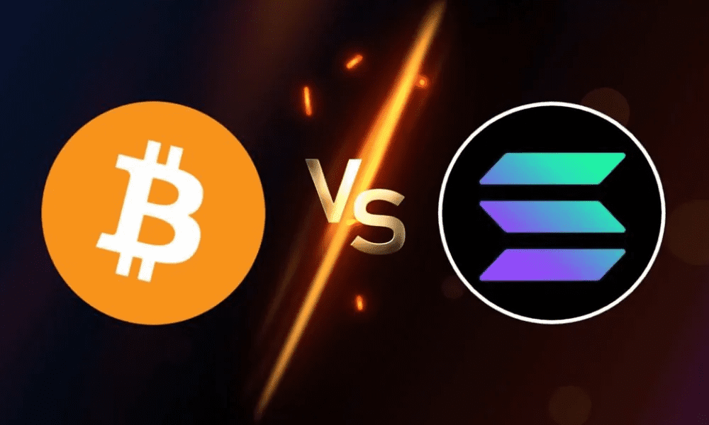 سولانا برای سرمایهگذاری بهتر است یا بیت کوین؟
