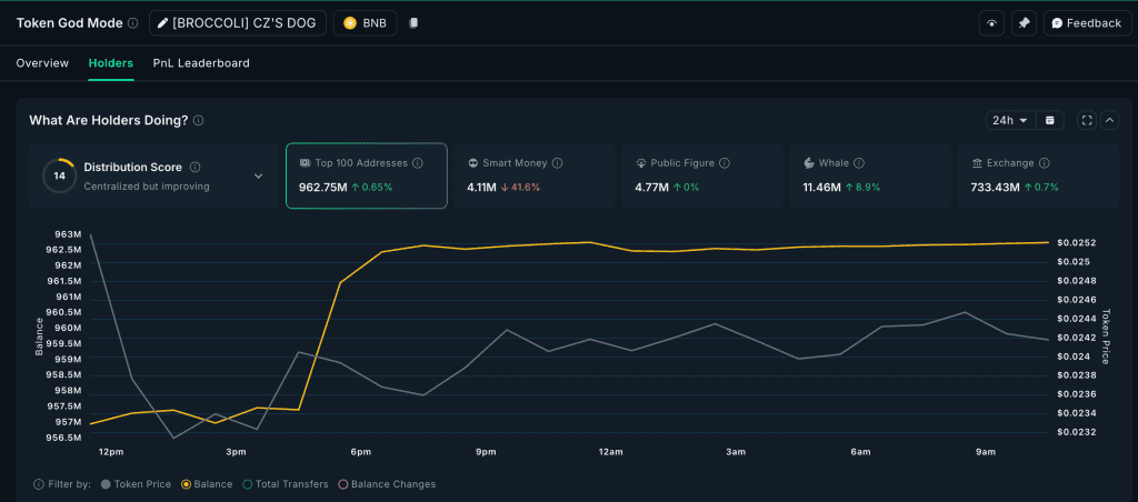 انباشت BROCCOLI توسط نهنگها
