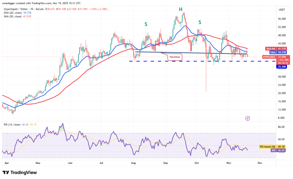 نمودار یک روزه قیمت هایپرلکویید