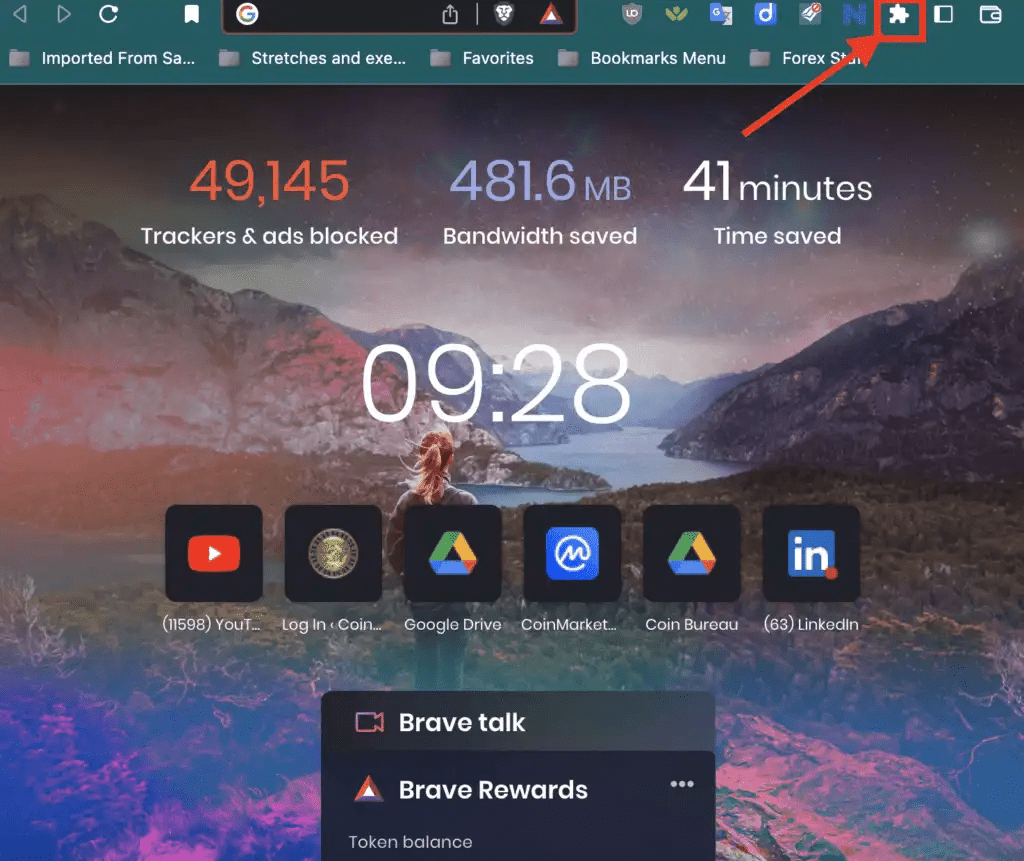 افزونه مرورگر کیف پول یورویی