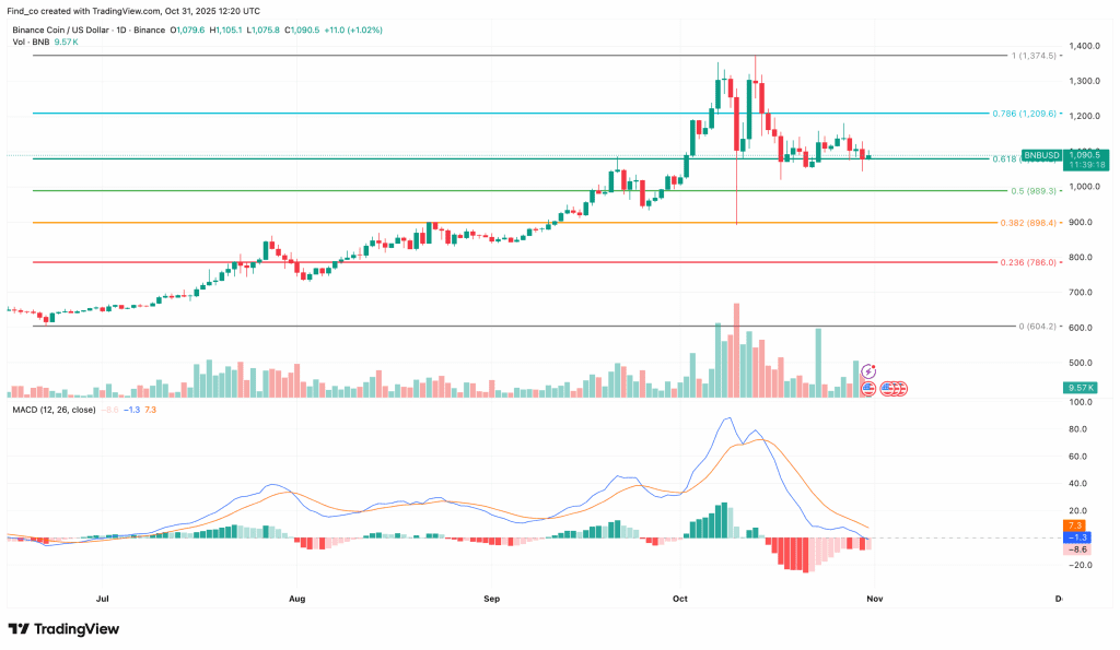 روند بایننس کوین BNB