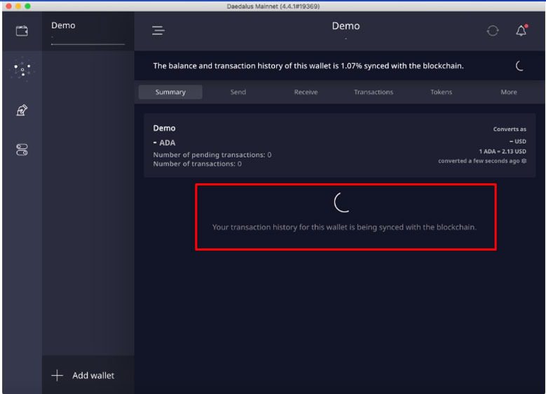 نصب و راه‌اندازی کیف پول Deadalus