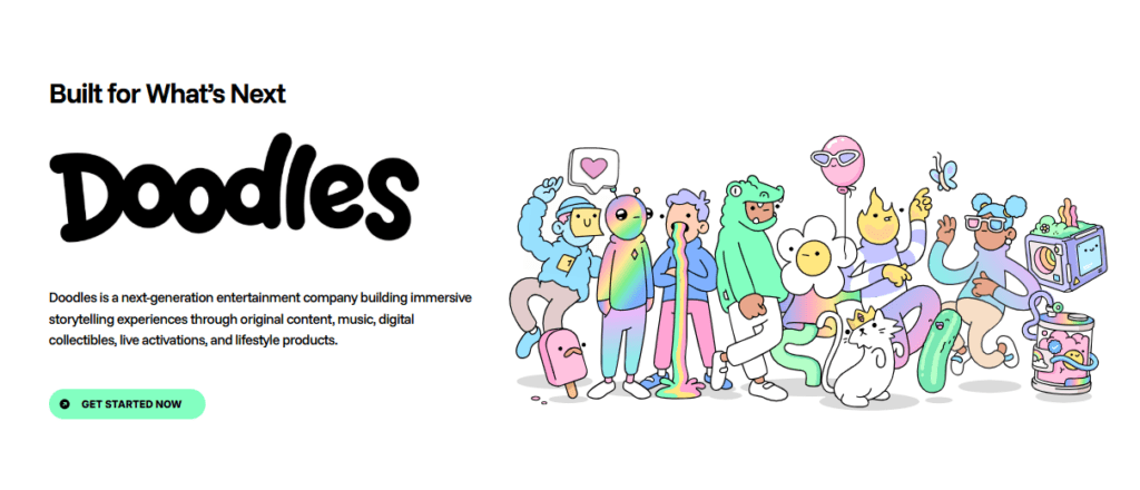 پروژه دودلز چیست؟ از یک مجموعه NFT تا یک برند فرهنگی