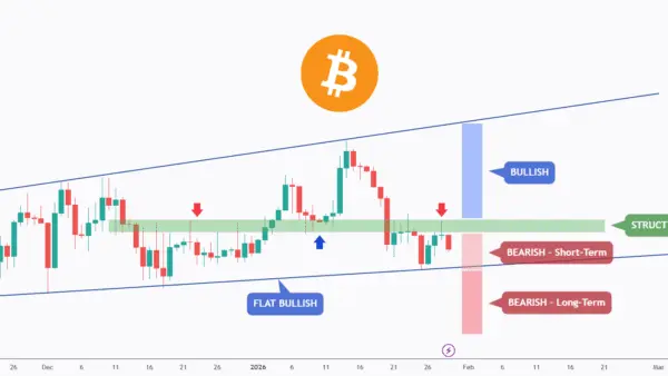 نمودار تحلیل بیت کوین — BTC – بلوک‌های سازنده