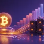 تصویر تحلیل بررسی ارتباط افت هش‌ریت بیت‌کوین با قطعی اینترنت در ایران