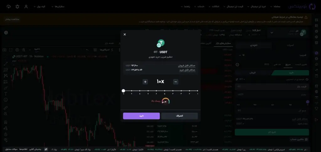آموزش بازار تعهدی نوبیتکس