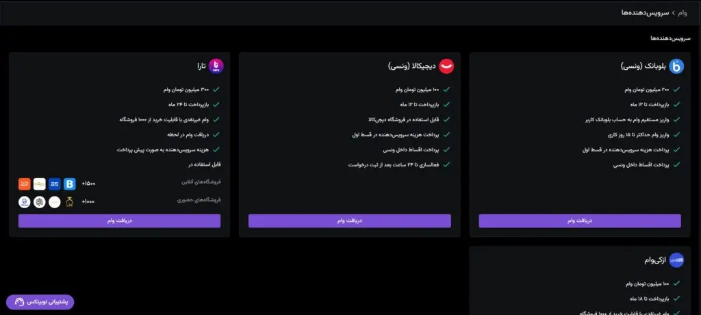 وام و اعتبار خرید کالا چیست؟