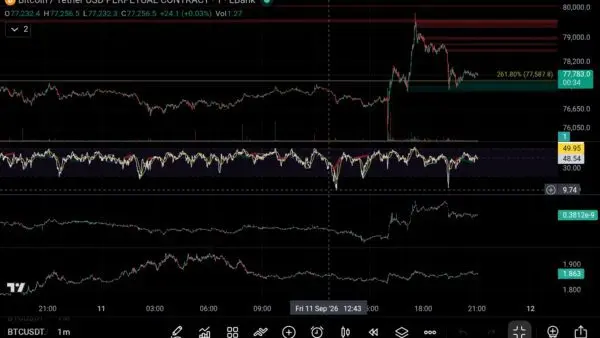 نمودار تحلیل بیت کوین — لگ یا درایو سوم rsi ک تو تحلیل قبل منتظرش بودم btc