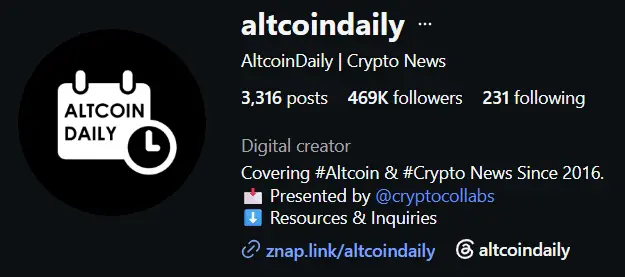 آلت کوین دیلی (Altcoin Daily)