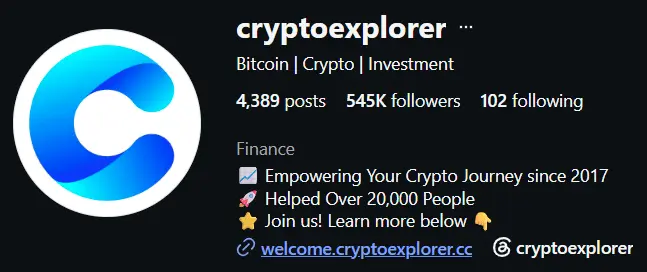 کریپتو اکسپلورر (CryptoExplorer)