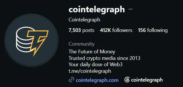 کوین‌ تلگراف (Cointelegraph)
