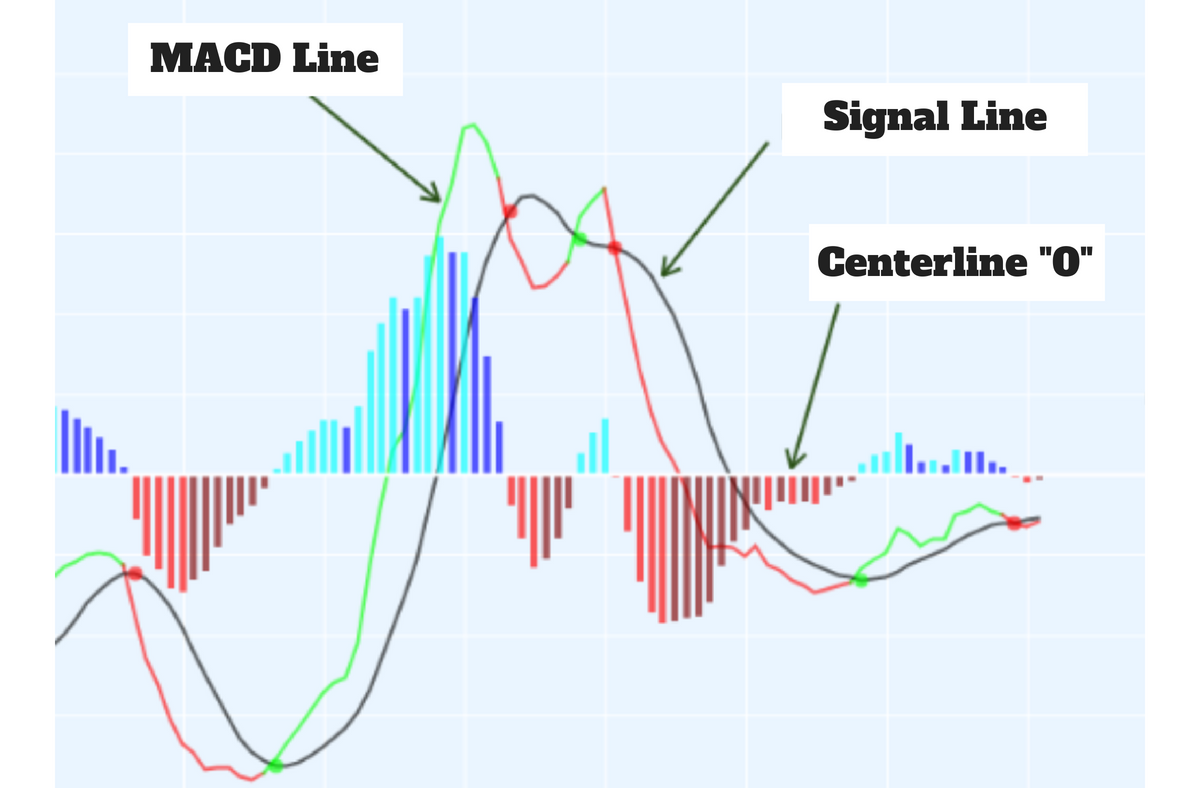 اجزای اندیکاتور MACD