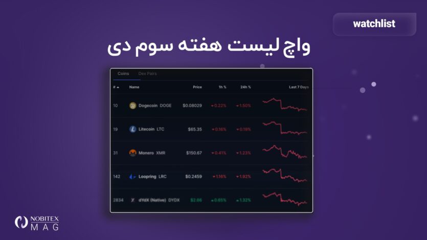 واچ لیست هفته سوم دی