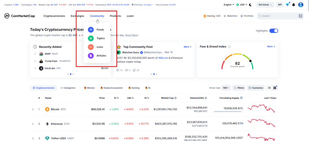 کوین مارکت کپ سوشال