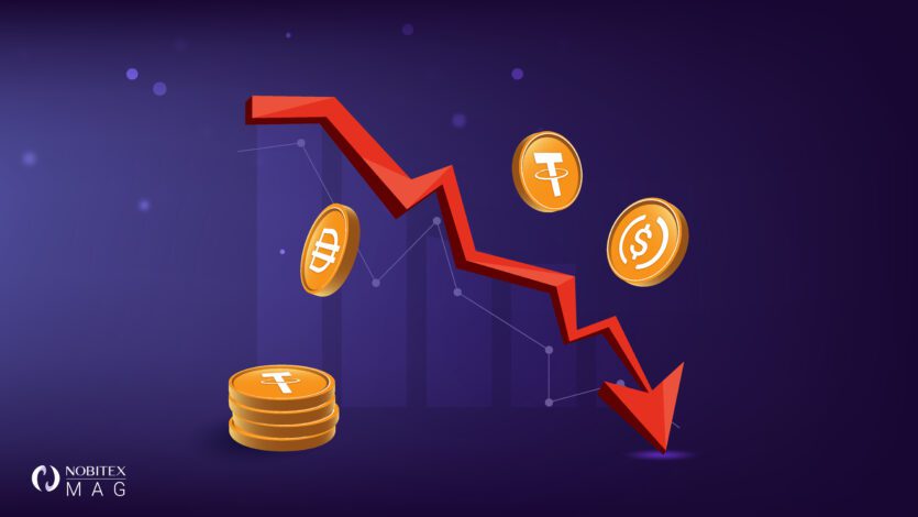 سقوط قیمت استیبل کوین