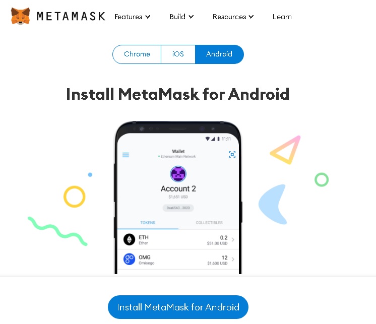 دانلود و نصب کیف پول متامسک روی Android و iOS
