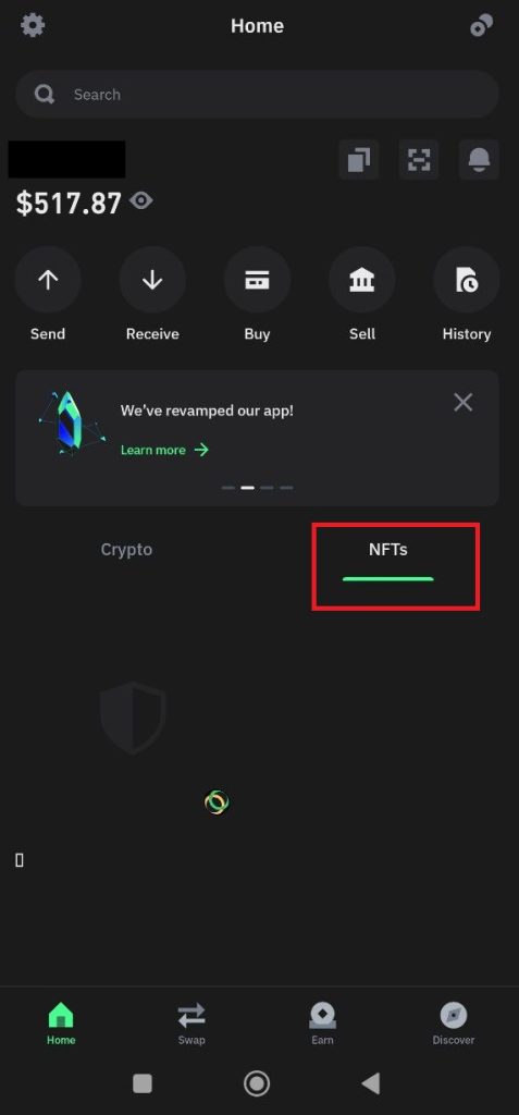 تراست ولت nft