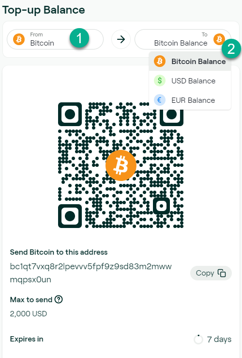 آموزش سایت Bitrefill