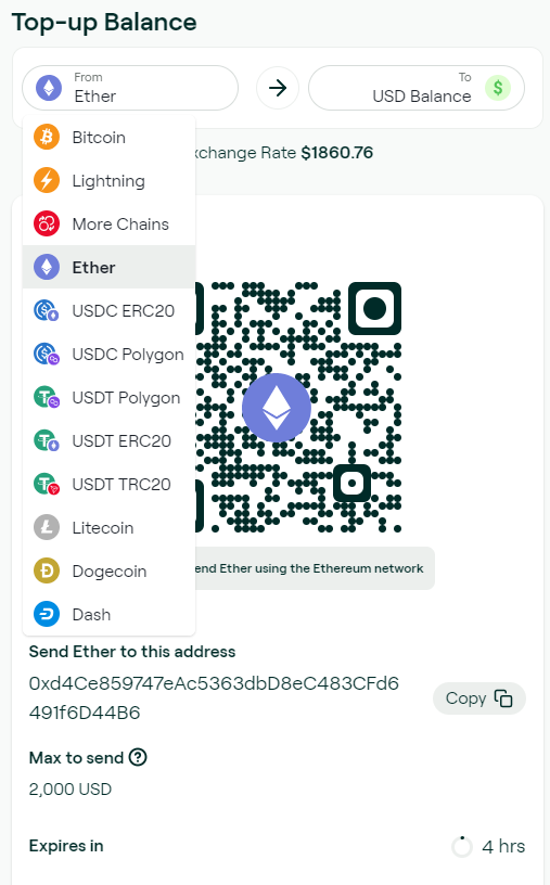 آموزش سایت Bitrefill