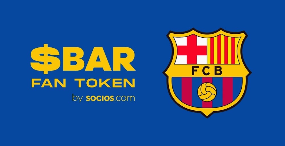 توکن باشگاه بارسلونا با نماد BAR