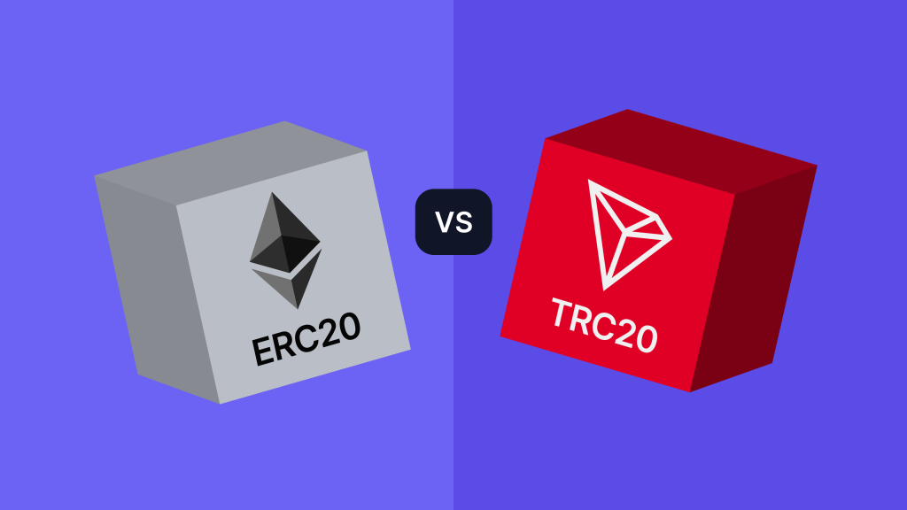 مقایسه تتر trc20 و erc20