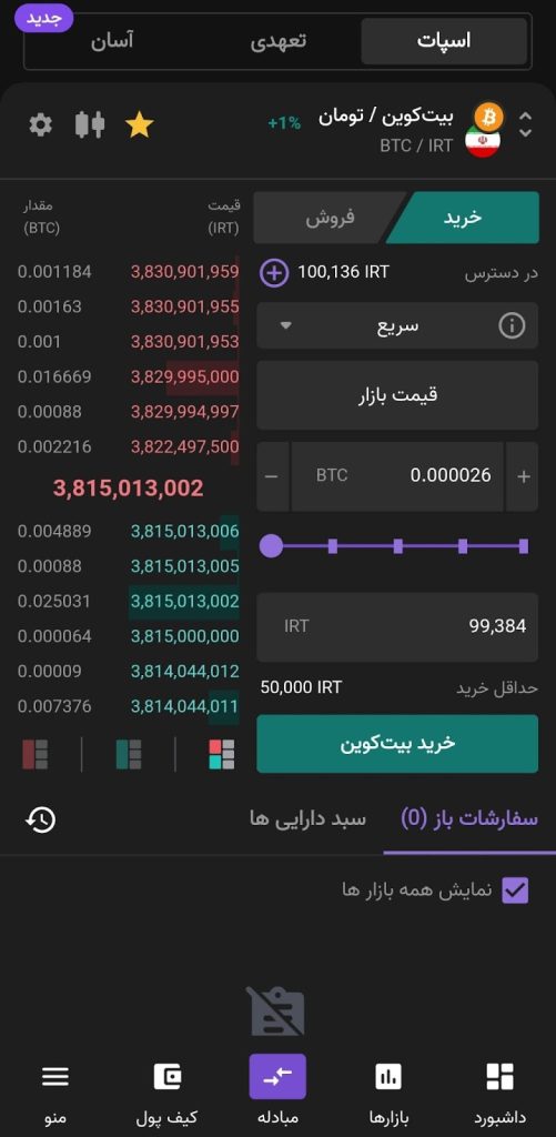 نکات مربوط به خرید و فروش ارز دیجیتال در نوبیتکس