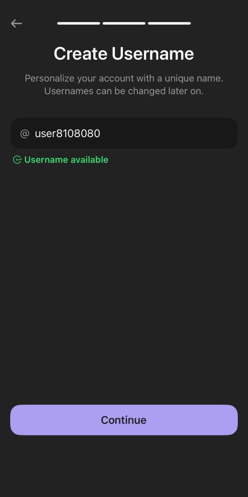 نام کاربری کیف پول Phantom