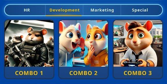 کارت های امروز همستر کامبت ۱۱ اردیبهشت (بازی جدید Hamster GameDev)