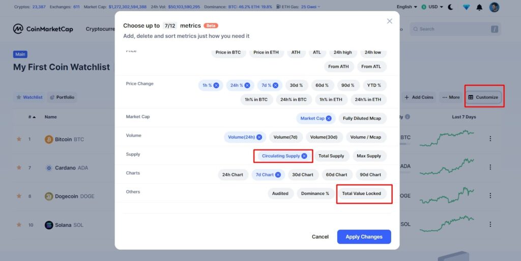 Watchlist یا ارزهای دیجیتال تحت‌نظر