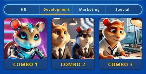 کارت های امروز همستر کامبت ۱۳ اردیبهشت (بازی جدید Hamster GameDev)