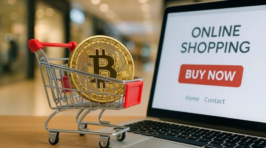 امکان خرید اینترنتی با بیت کوین