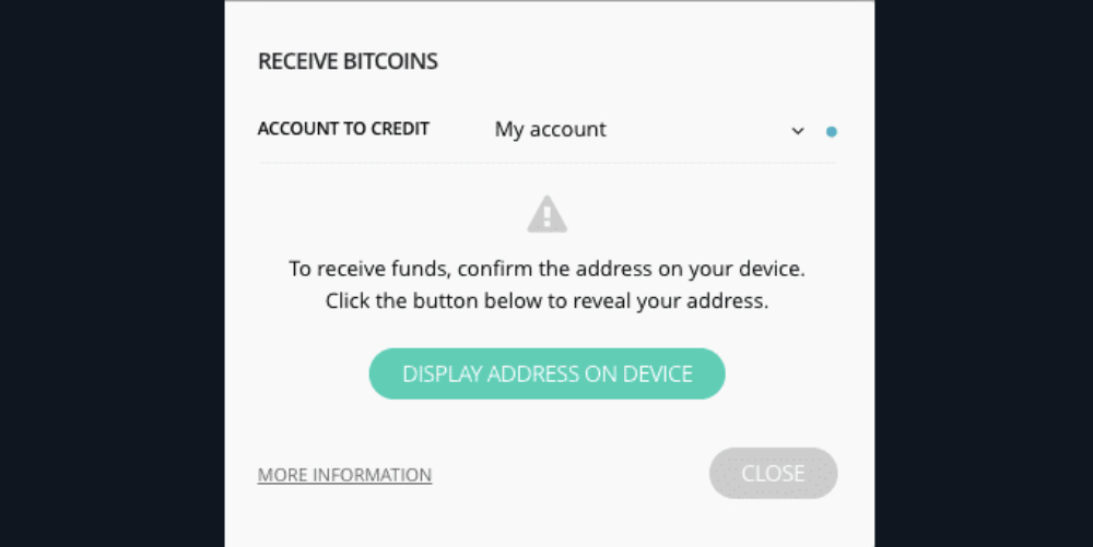 واریز ارز دیجیتال به لجر