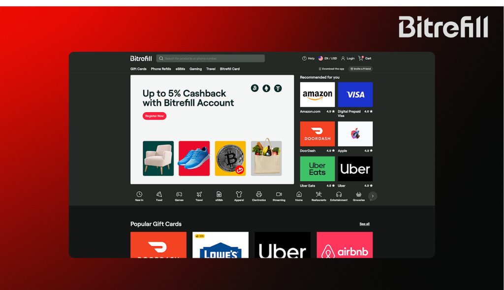 بیترفیل (Bitrefill)