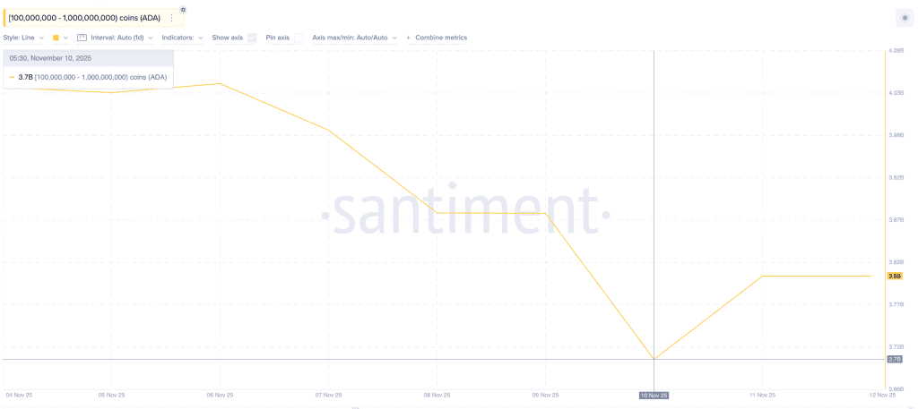 انباشت کاردانو توسط نهنگ‌ها آلت کوین