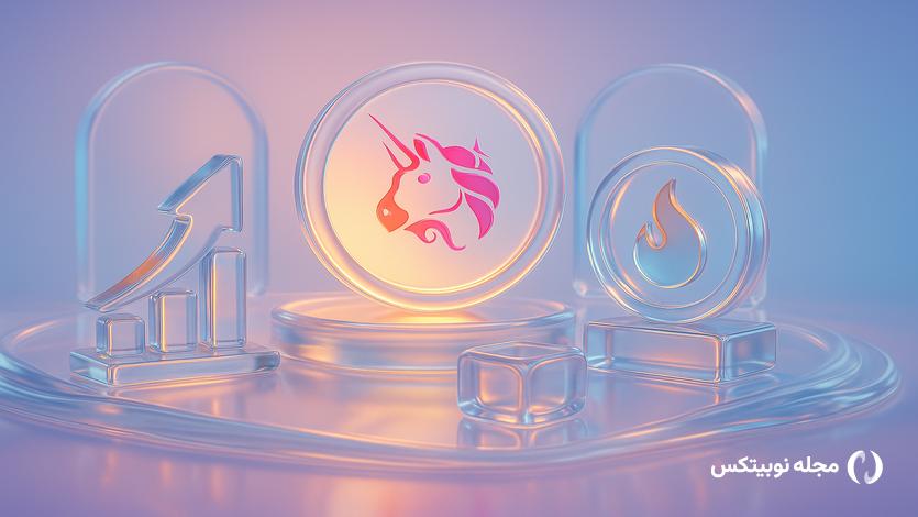 uniswap surges 44 as decentralized exchange reveals fee and token burn proposal