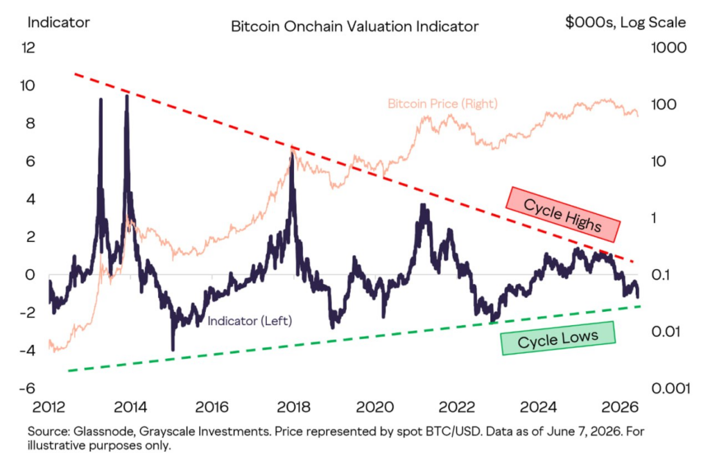 شاخص ارزشگذاری آنچین BTC