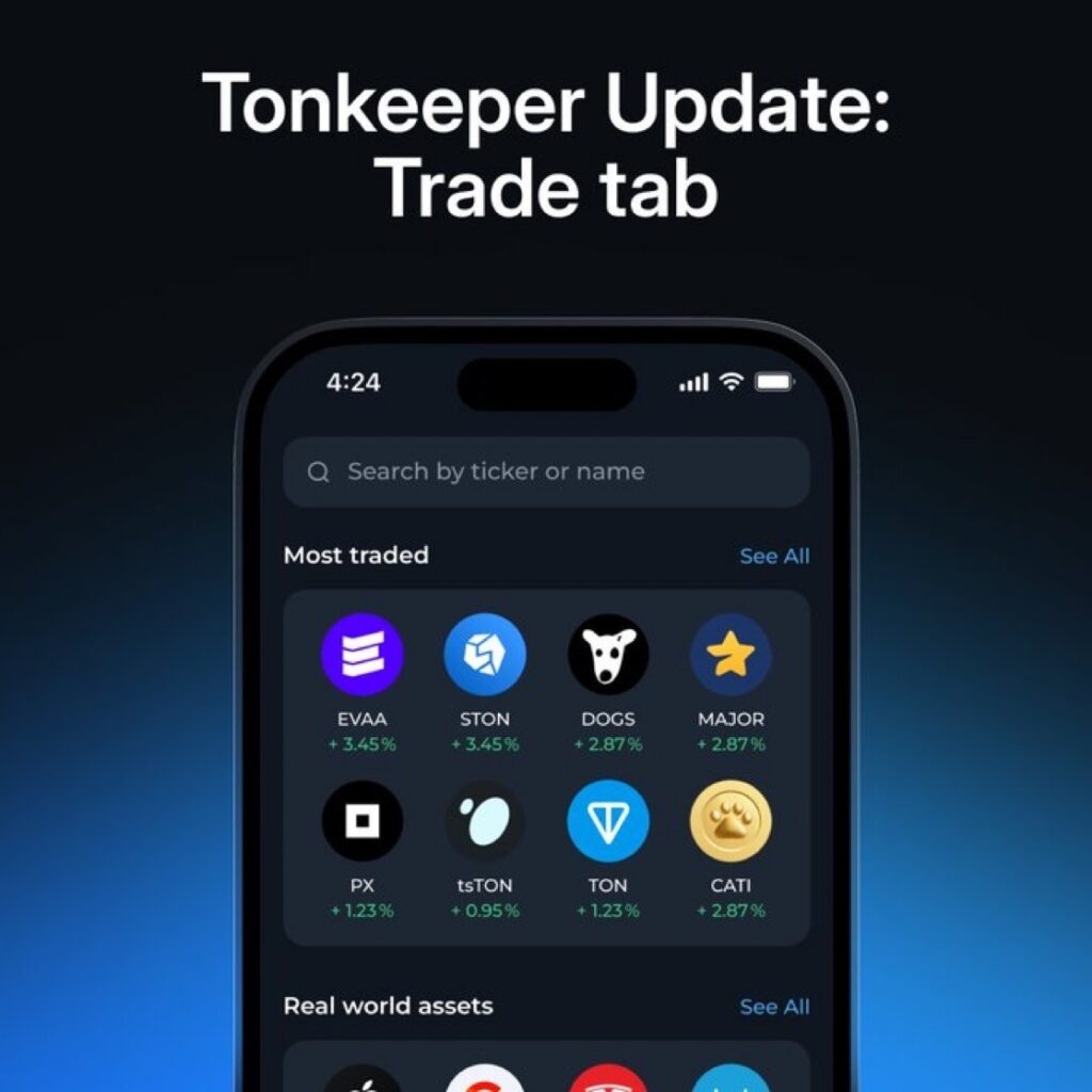 محدودیت دسترسی کاربران ایرانی به بازار سهام توکنیزه و نقش Tonkeeper