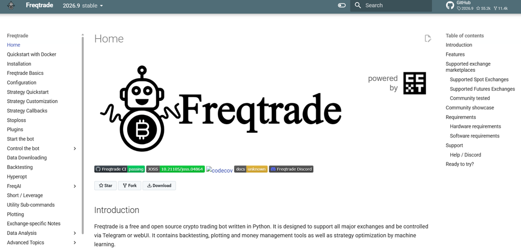 فریک‌ترید (Freqtrade)