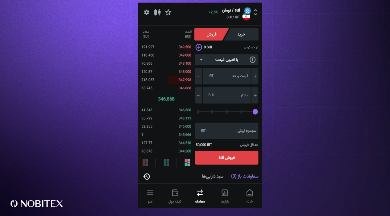 خرید سویی در نوبیتکس